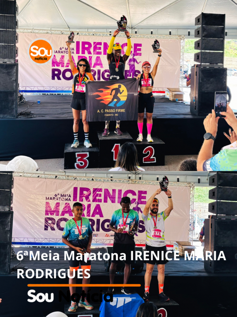 Meia Maratona Irenice Maria Rodrigues reúne atletas, celebra esporte e movimenta Itabirito